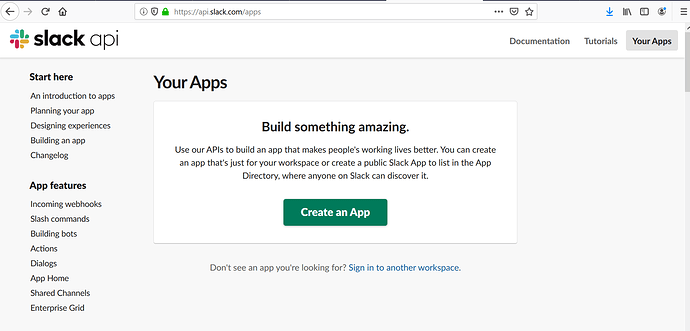 Slack Build App